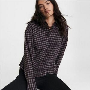 Rag & Bone Iris Cotton Blend Top